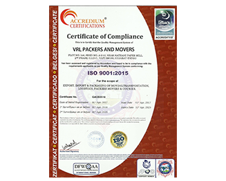 ISO Certificate